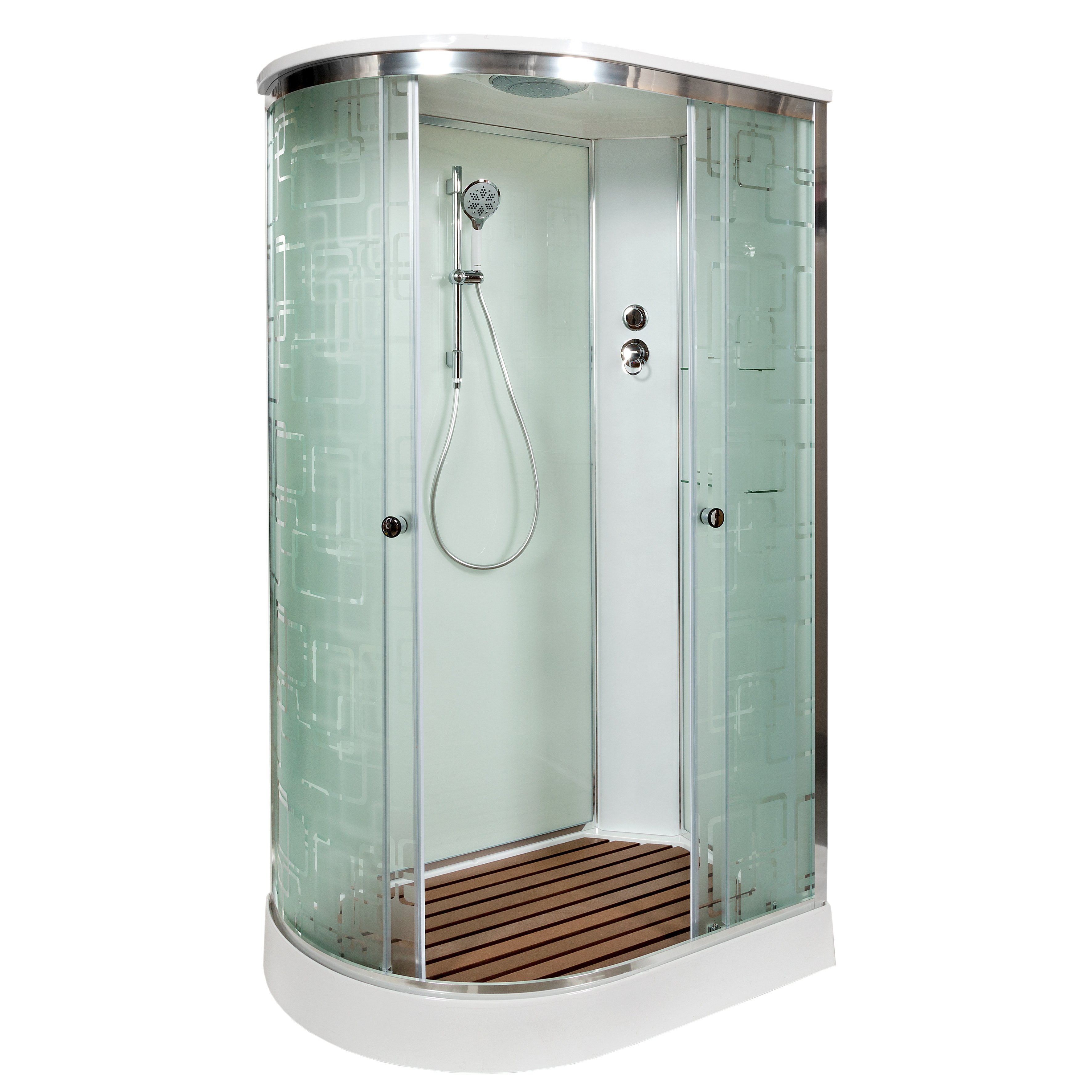 ЕМ4512 R с гм. и эл. Душевая кабина DETO Серия EM ЕМ1511 R стандартная - Вид №6