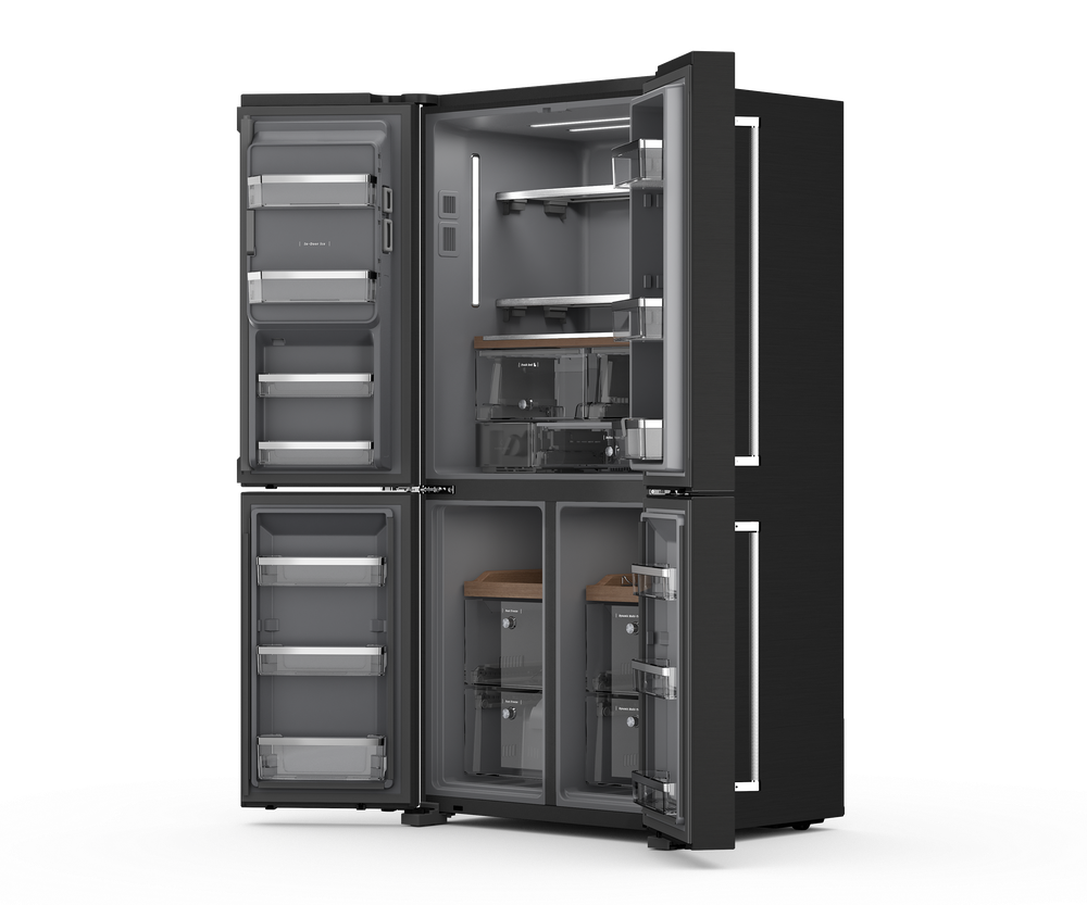 KCQBX 18900 4-ДВЕРНЫЙ ХОЛОДИЛЬНИК - ЧЕРНЫЙ ИЗ НЕРЖАВЕЮЩЕЙ СТАЛИ KitchenAid  - Вид №6