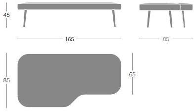 Segis Мягкая скамья из ткани Agorà Agora sun-id-1413635 - Вид №4