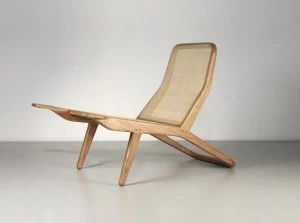 Branca Lisboa Шезлонг из ясеня с подлокотниками