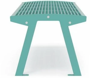 City Design Скамья стальная без спинки Noale Noale p-m