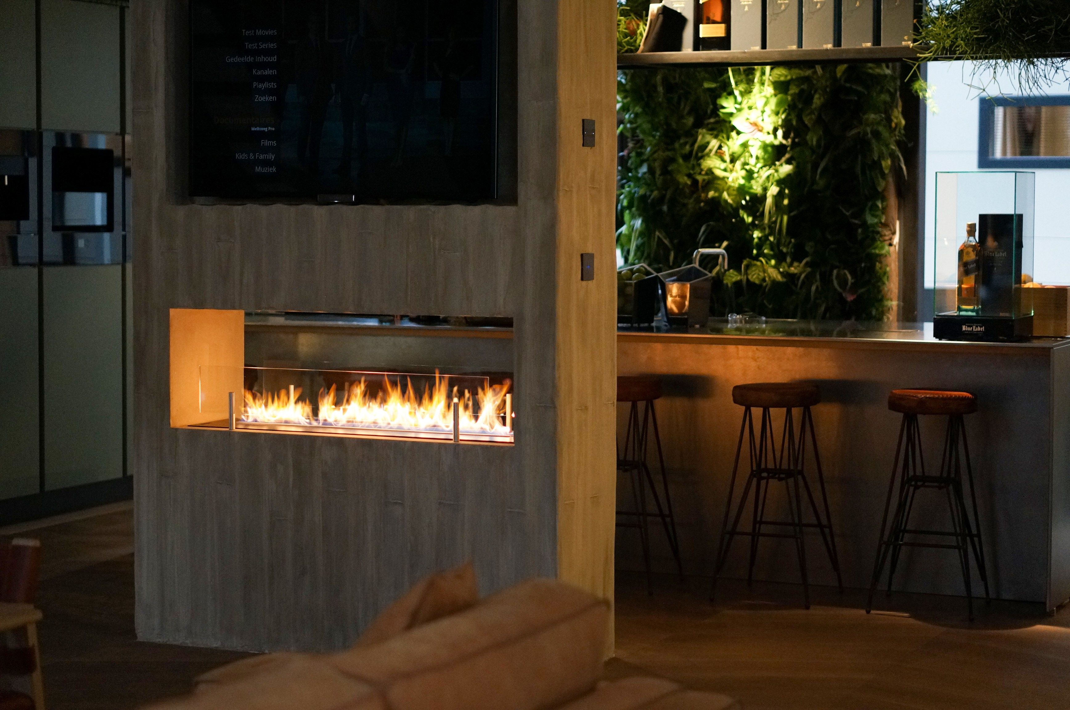 Встроенный камин, Управляемый Wi - Fi и дистанционным управлением Planika Architects line ARCH-00032988 - Вид №23