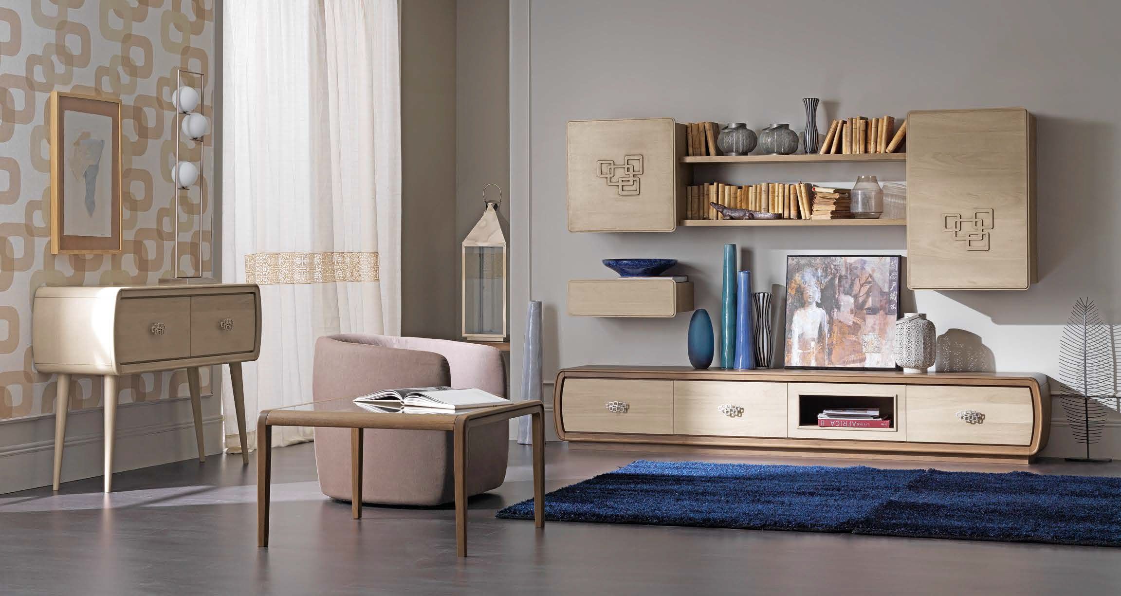 Деревянная прямоугольная консоль с ящиками Cantiero AMARCORD Day ARCH-00020965 - Вид №1