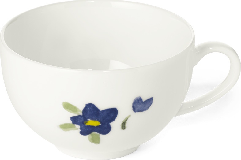 10639815 Dibbern Чашка для эспрессо Dibbern "Впечатление.Дельфиниум" 110мл Фарфор 