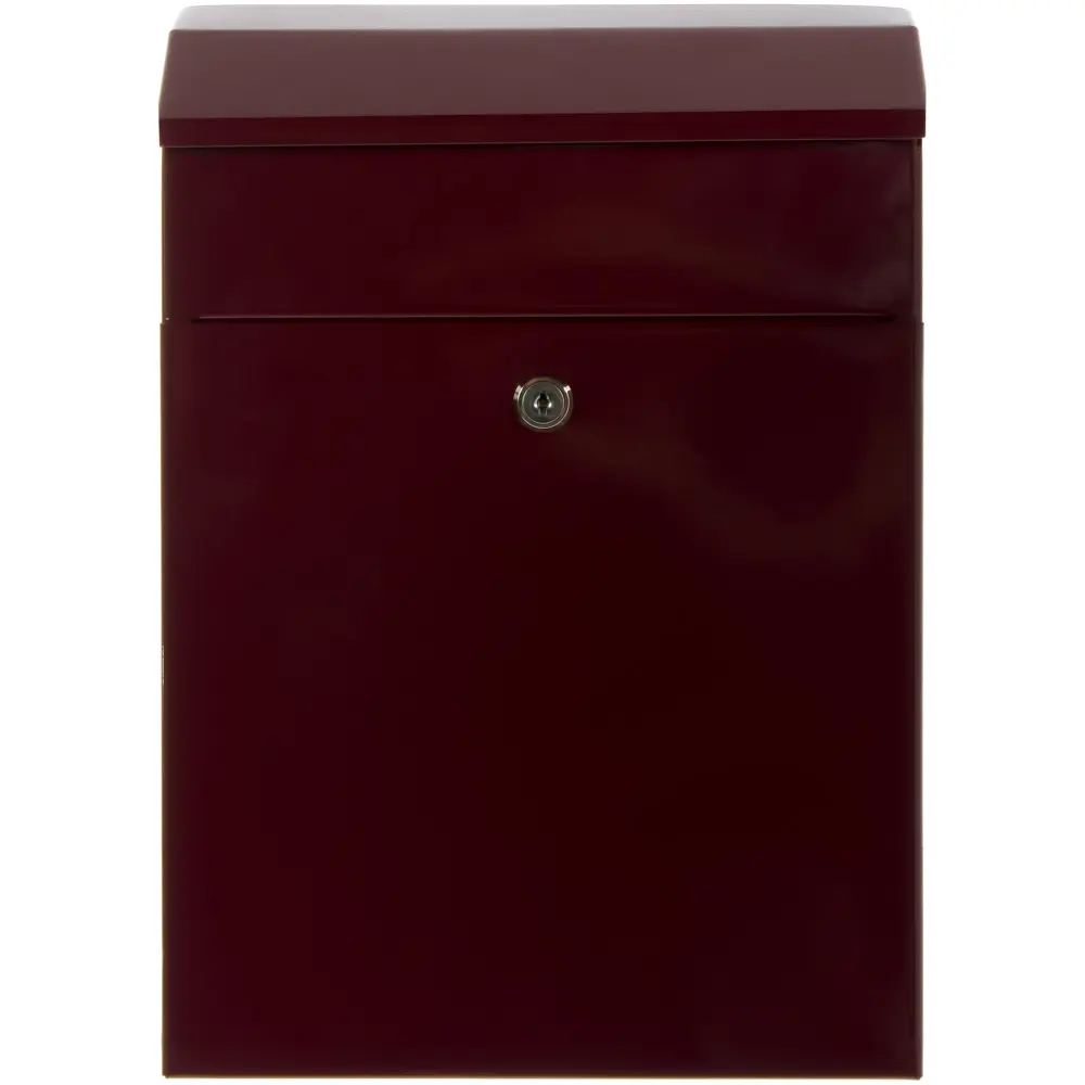 Ящик почтовый, сталь, цвет бордовый Santreyd STLM-2048118 - Вид №2