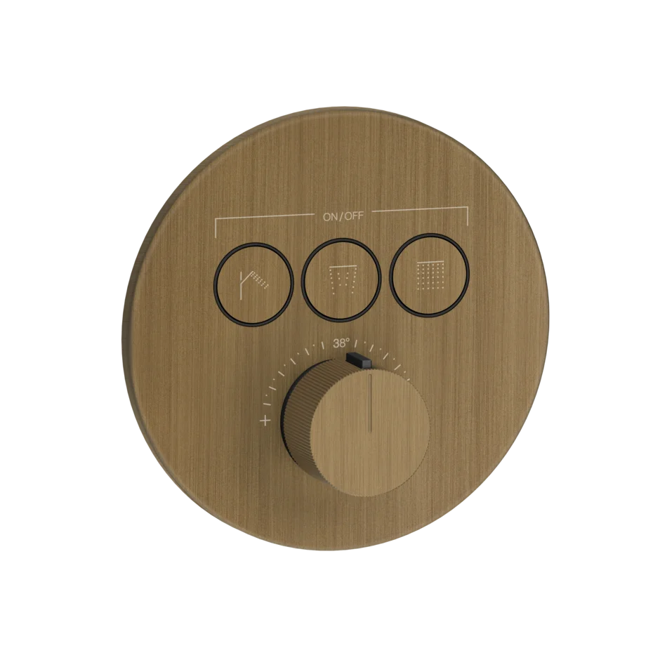 Смеситель для душа 38716 713 Gessi Hi-fi СТАРИННАЯ ЛАТУНЬ 38716713