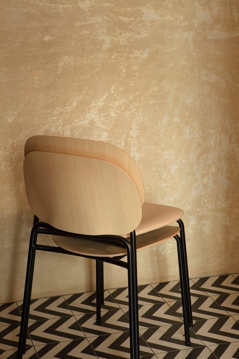 Zilio A&C Стул штабелируемый из фанерованной древесины sun-id-1379159 - Вид №7