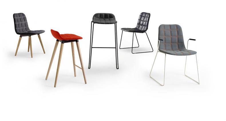 Offecct Высокий табурет с тканевой обивкой Bop sun-id-1418881 - Вид №5