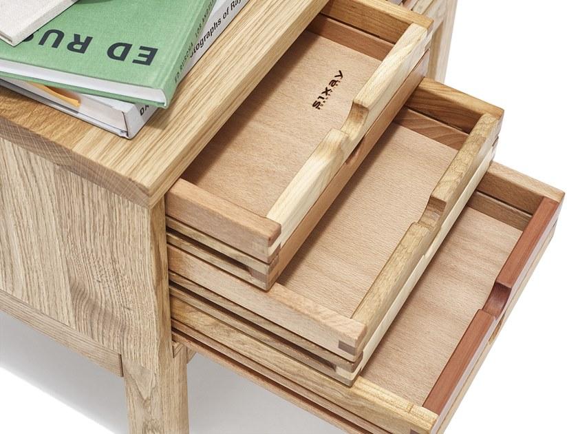 sixay furniture Деревянная тумбочка с ящиками Sixtematic sun-id-1480833 - Вид №2