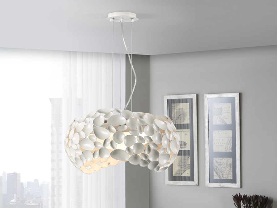 063962 Подвесной светильник Ø47 5L белый Schuller Narisa  - Вид №1