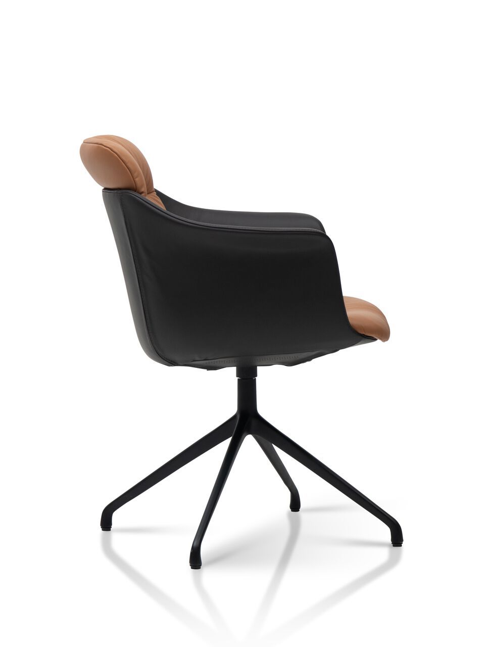 Кожаный поворотный стул с подлокотниками de Sede DS-525 TOSCA ARCH-00131008 - Вид №3