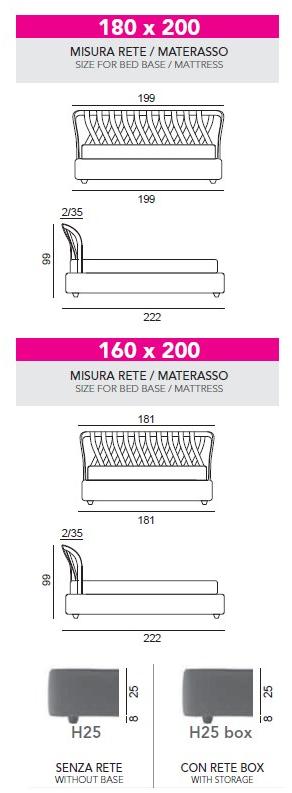 Twils Двуспальная кровать с деревянным изголовьем sun-id-1375541 - Вид №3