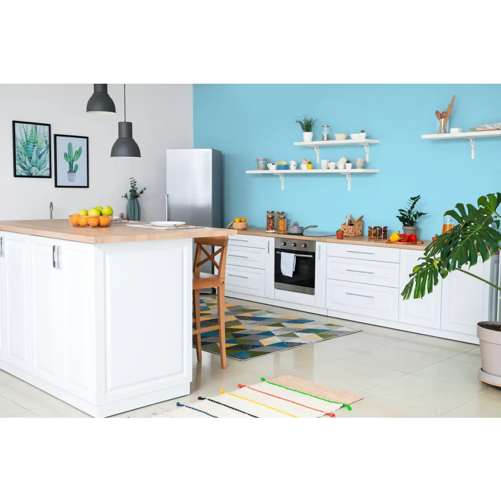 Краска для кухни и ванной цвет голубой жемчуг 2.5 л 81963973 STLM-2099939 PARADE ICE  - Вид №4