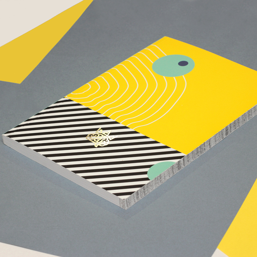 0213 Блокнот а5 memphis - ripple BadLab  - Вид №4