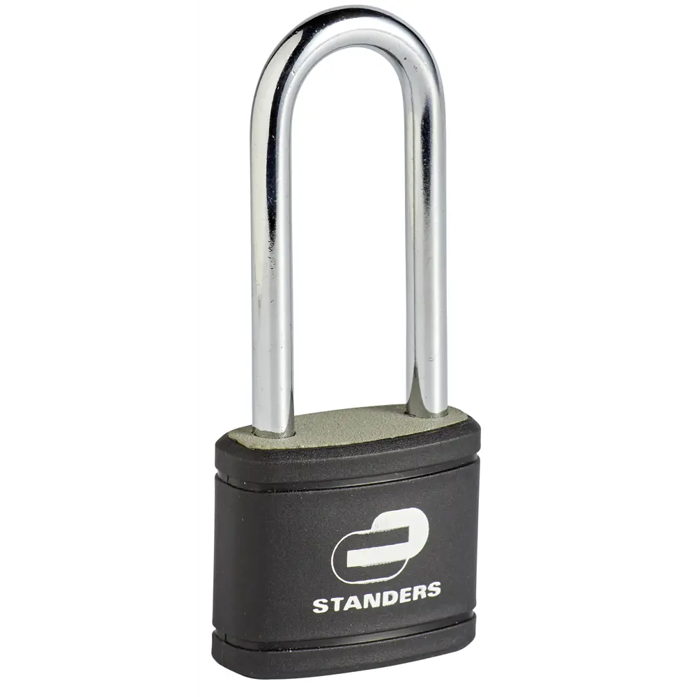 Замок навесной Standers с длинной дужкой 35x30 мм чугун STLM-2178161