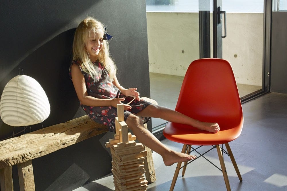 Мягкий стул из ткани VITRA Eames Plastic Chair ARCH-00071507 - Вид №9