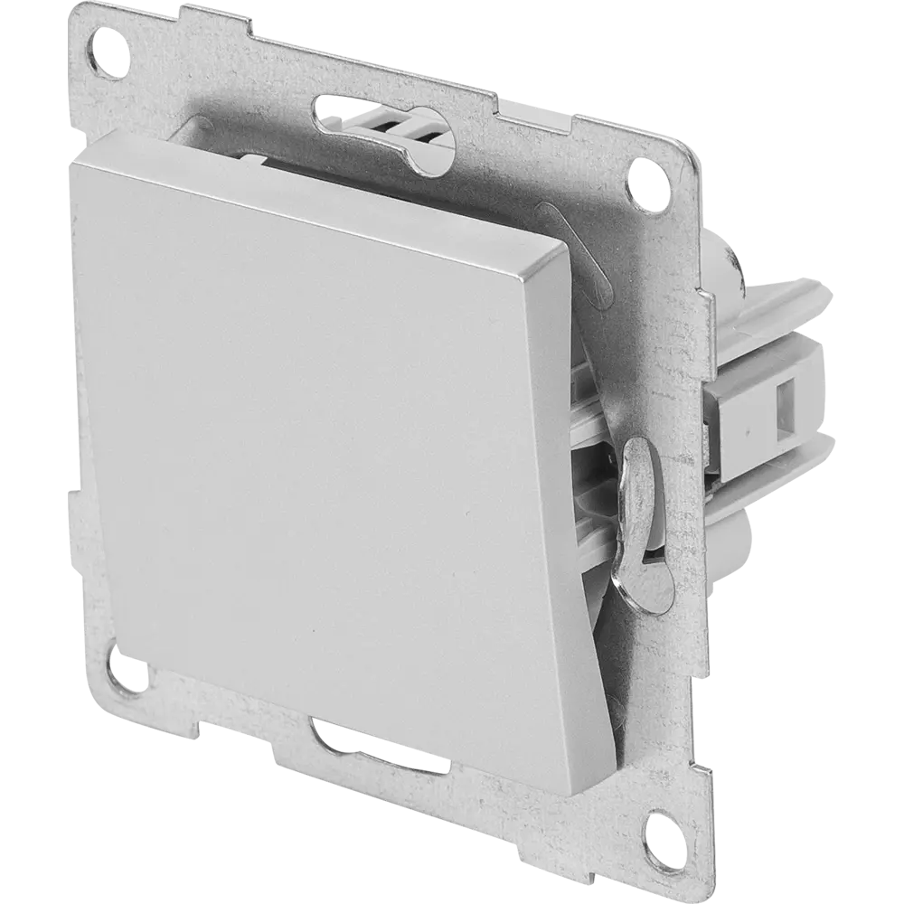 Выключатель GUSI Electric серебристый для скрытого монтажа 83864224 Ugra STLM-0045159