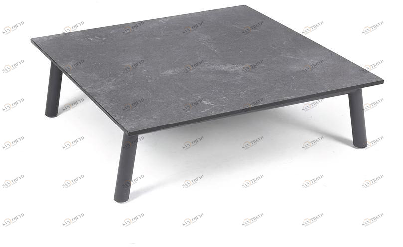 FISCHER MÖBEL Квадратный журнальный столик из ламината Luna 3866as