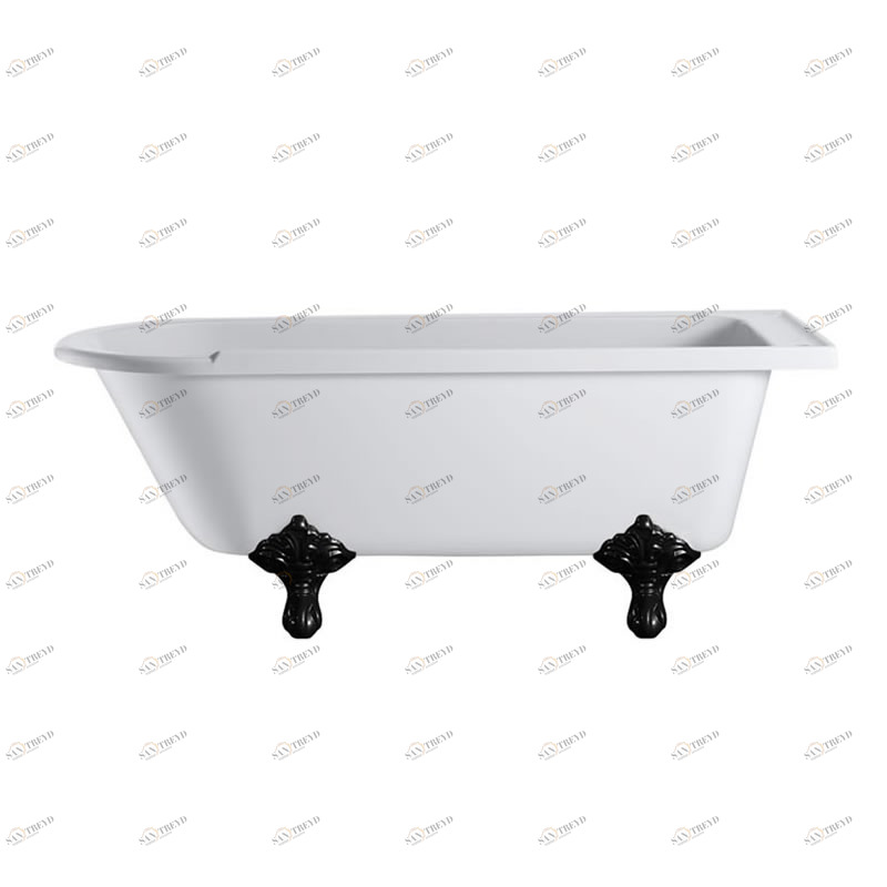 Ванна акриловая Hampton левосторонняя с ножками E11 BLA Hampton Burlington E13, E11 BLA