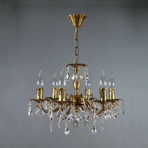 Подвесная люстра Ambiente Benisa 2226/6 AB New Leaf AMBIENTE ДИЗАЙНЕРСКИЕ, BENISA 181582 Бронза