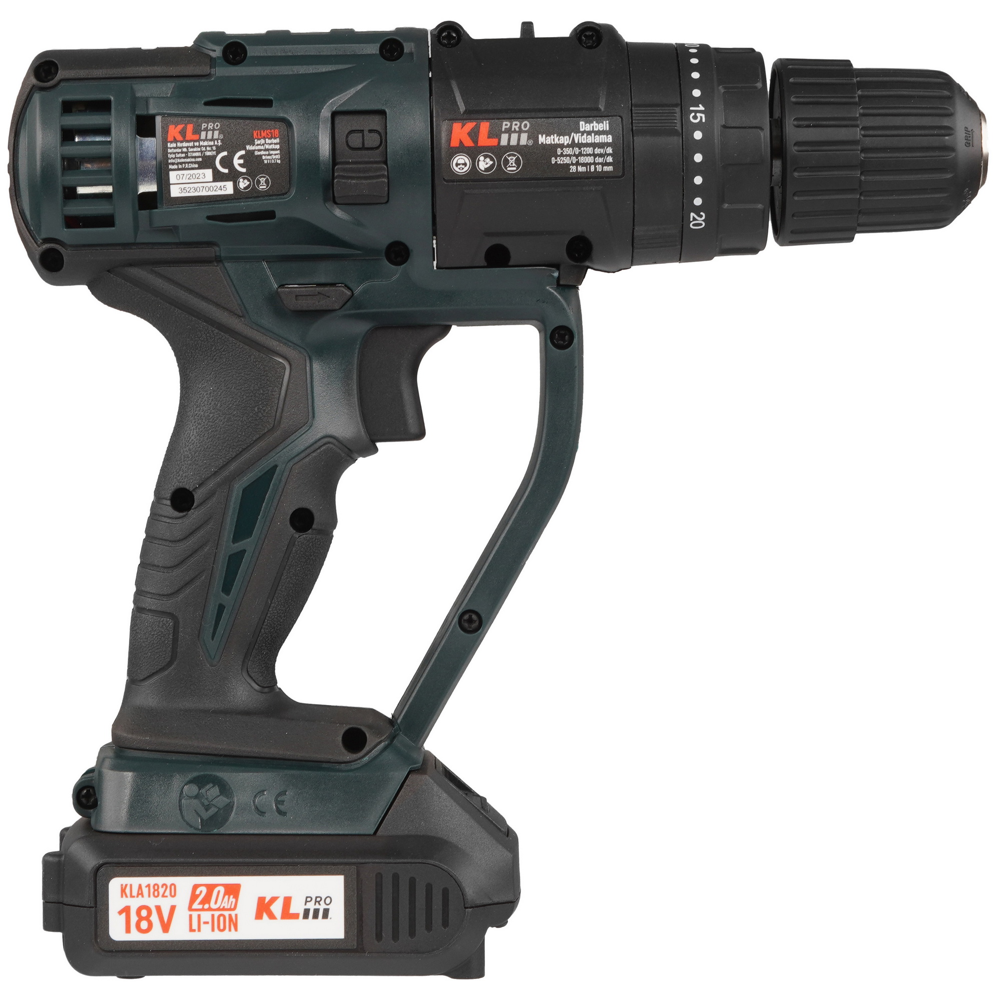 Дрель-шуруповерт KLPRO KLMS18-20 9154009 STDN-0079770 - Вид №2