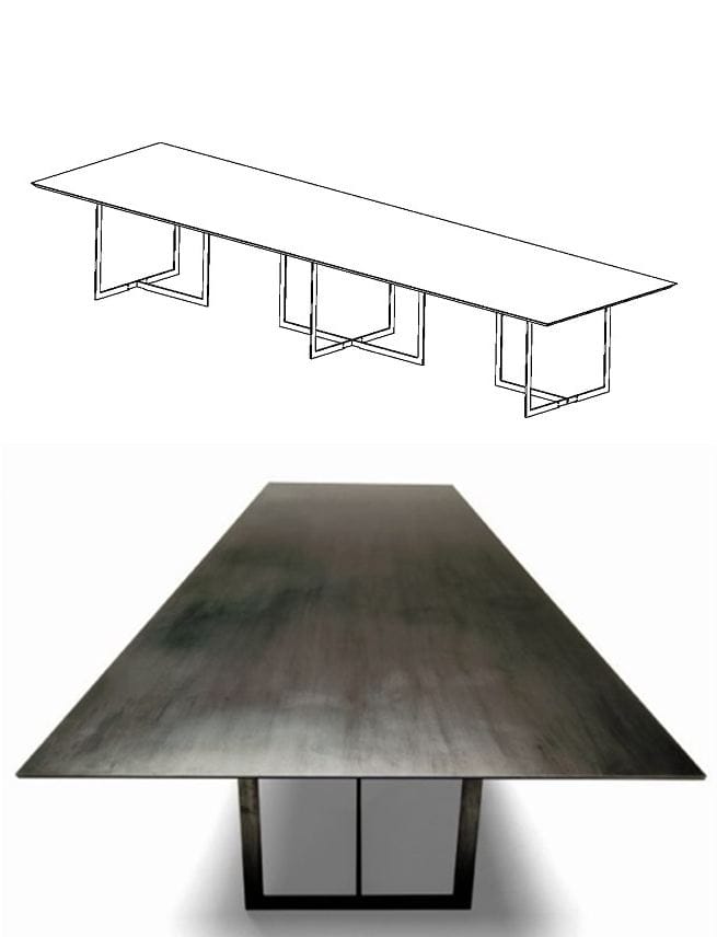 Прямоугольный стол YDF ARCH-00054536 - Вид №1