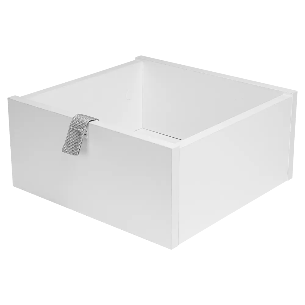 Ящик выдвижной KONSENSA Руан 32.4x15.3x1.6 см ЛДСП цвет белый STLM-2154782