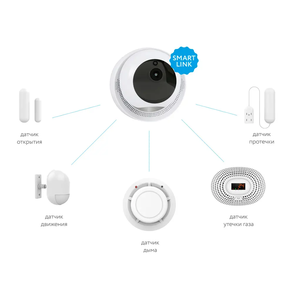 Камера поворотная Wi-Fi Rubetek RV 3407 STLM-2202578 - Вид №4