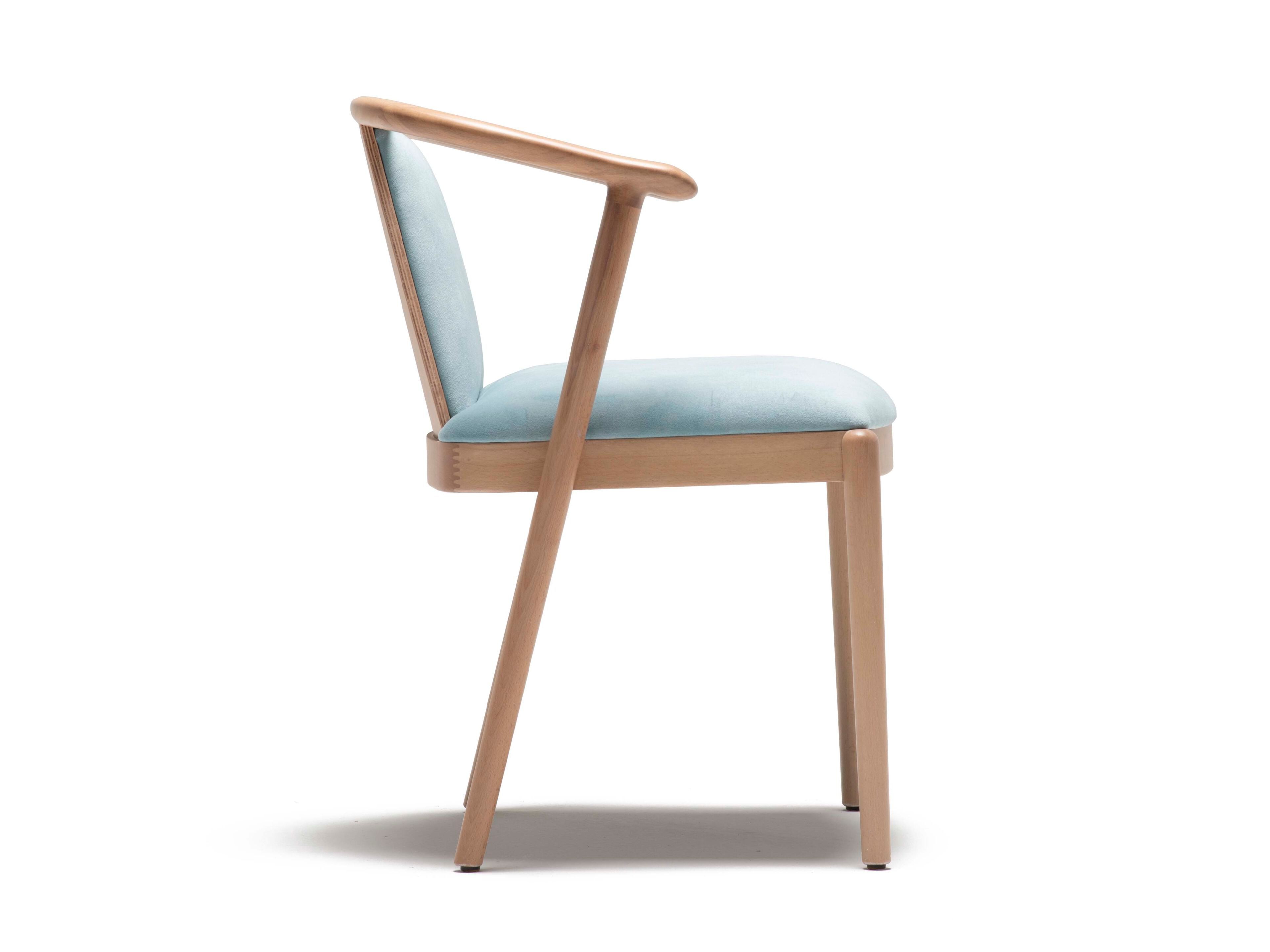 Стул из бархата и ясеня Papell Design гостиница ARCH-00010129 - Вид №4