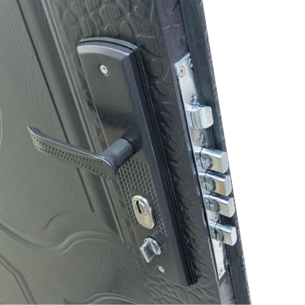 Дверь входная металлическая Е40М 960 мм правая коричневая Santreyd STLM-2209175 - Вид №1