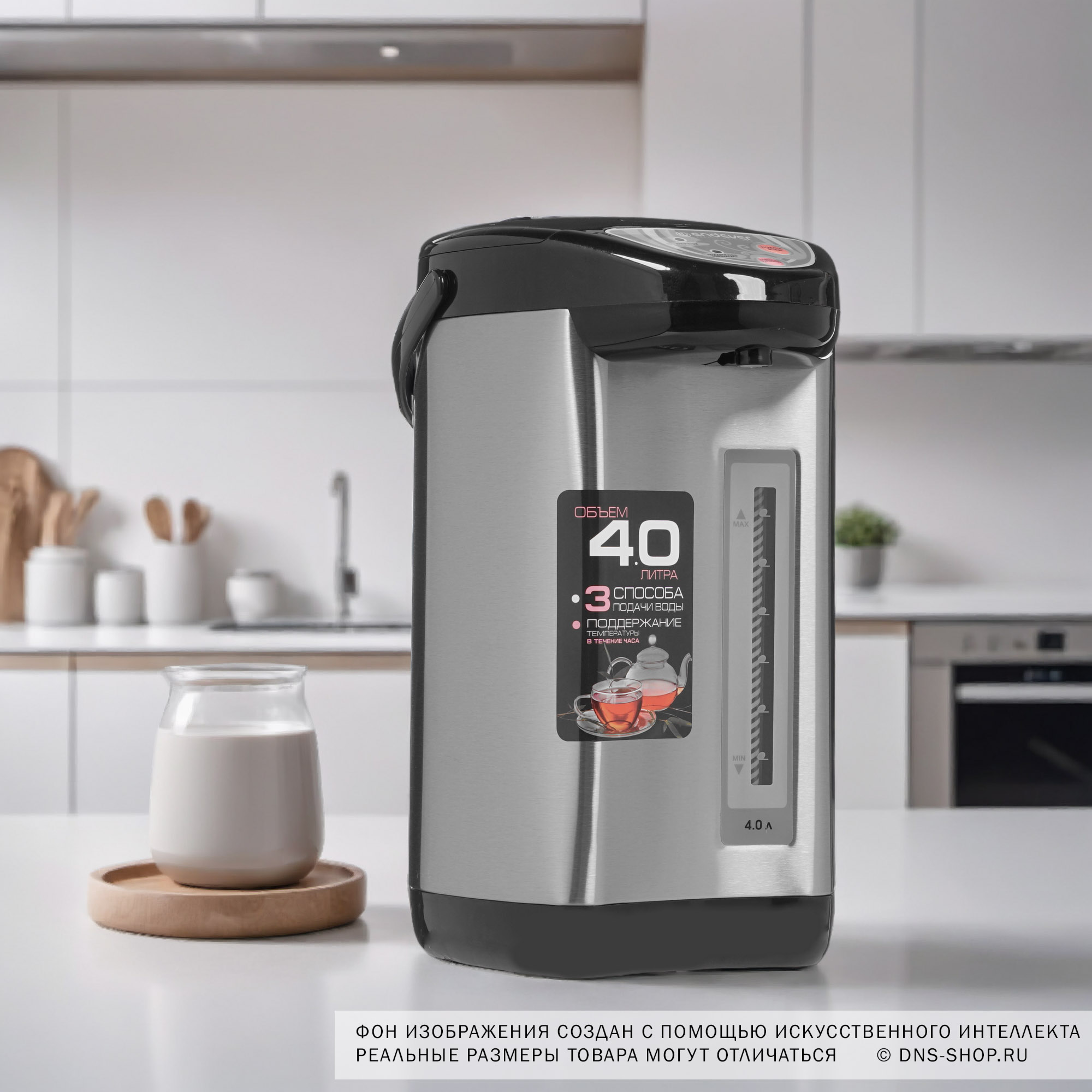 8160012 Термопот Endever Altea-2035 серебристый STDN-0097994 - Вид №7