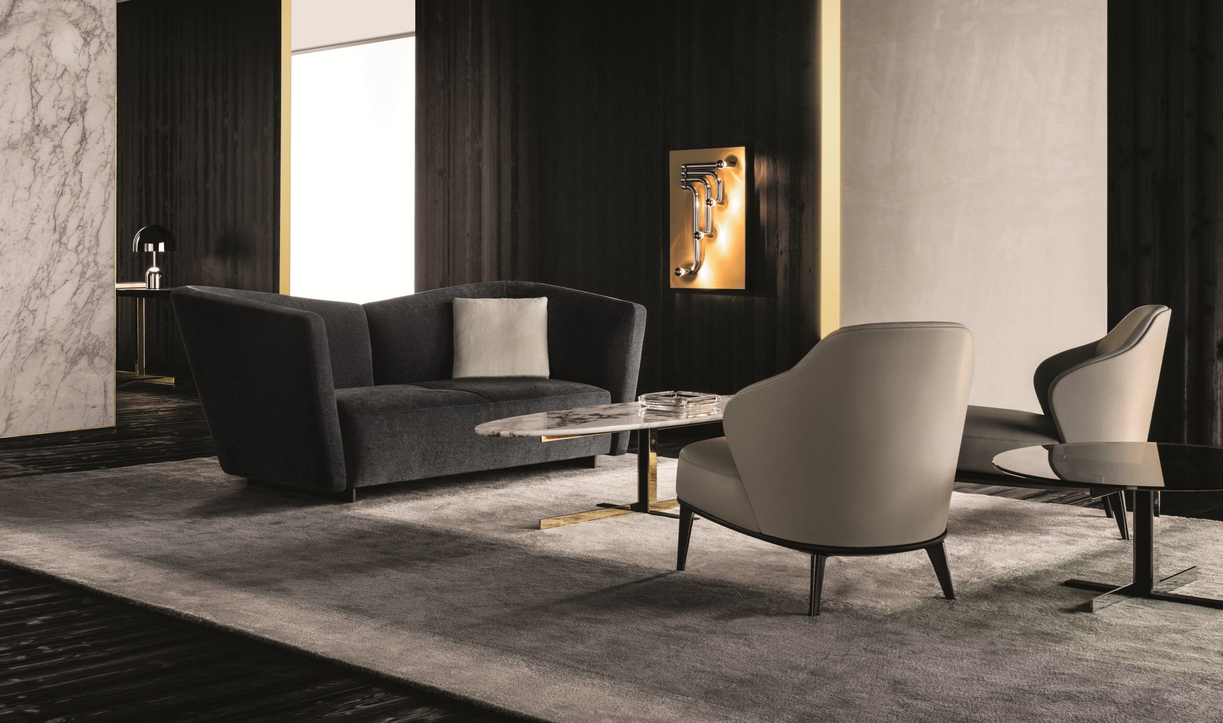 Кожаный диван Minotti LOUNGE SEYMOUR ARCH-00074718 - Вид №10