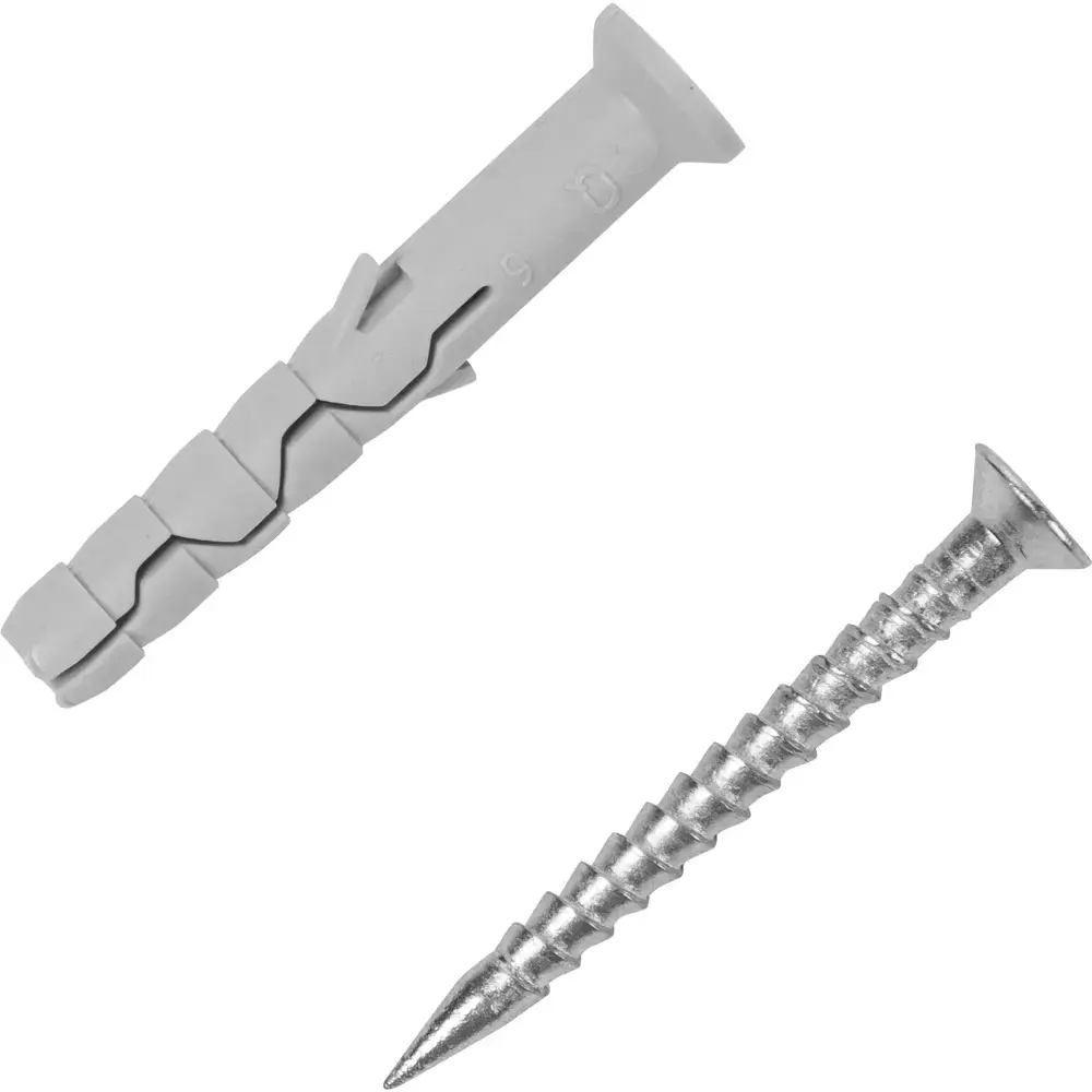 Дюбель-гвоздь нейлоновый Dilwis потайная манжета  6x40мм 8 шт STLM-2055934 - Вид №2