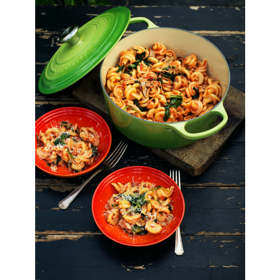 Кастрюля чугунная Le Creuset, Ø24 см, зеленая 21177244262430 - Вид №8