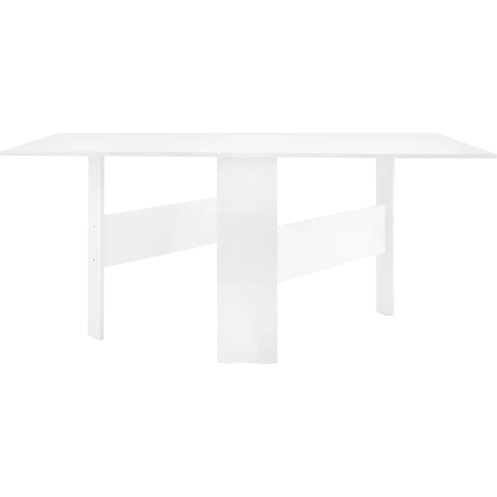 Стол-книжка раскладной 23.2-158x80x75 см прямоугольный ДСП цвет белый Santreyd STLM-2070252 - Вид №14