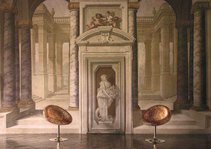 edra Вращающееся кресло из поликарбоната  Est010  - Вид №6