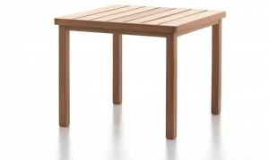 Very Wood Квадратный садовый журнальный столик в ироко Capri