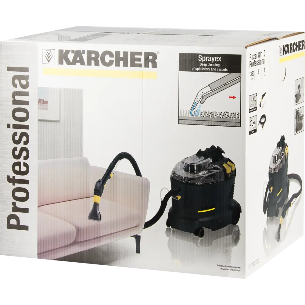 Пылесос для дома Karcher Puzzi 8/1 C, 1200 Вт, 7л STLM-2055075 - Вид №6