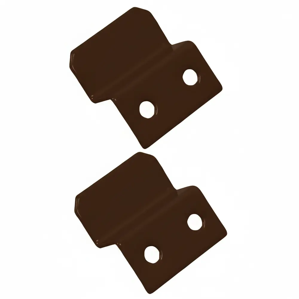 Кронштейн коричневый 120x26x20 мм 4 шт MONLID STLM-2055624
