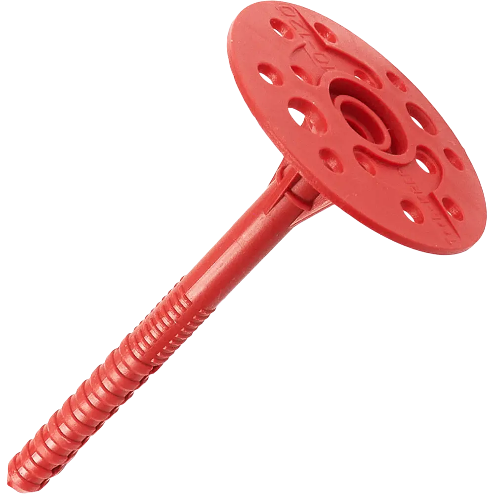 TECH-KREP Дюбель тарельчатый для теплоизоляции 10x120 мм с металлическим гвоздем 84038989 STLM-0046356