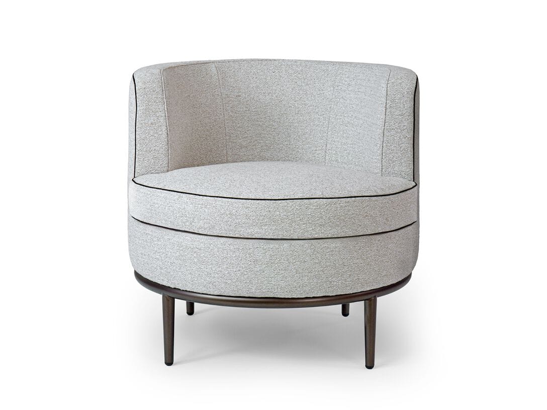 Тканевое кресло с подлокотниками Borzalino CAMY ARCH-00142015 - Вид №2