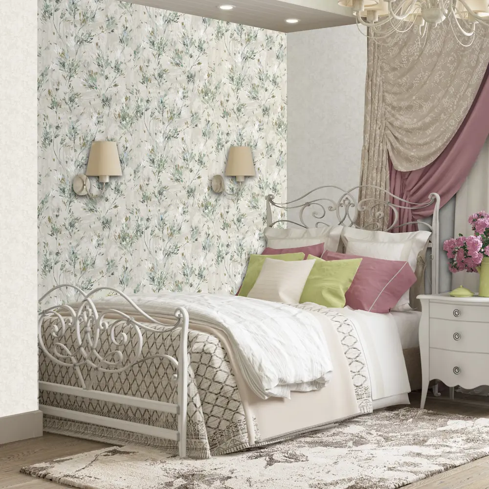 Обои флизелиновые Erismann Arlin бежевые 1.06 м ЭР60598-03 STLM-2079411 - Вид №4