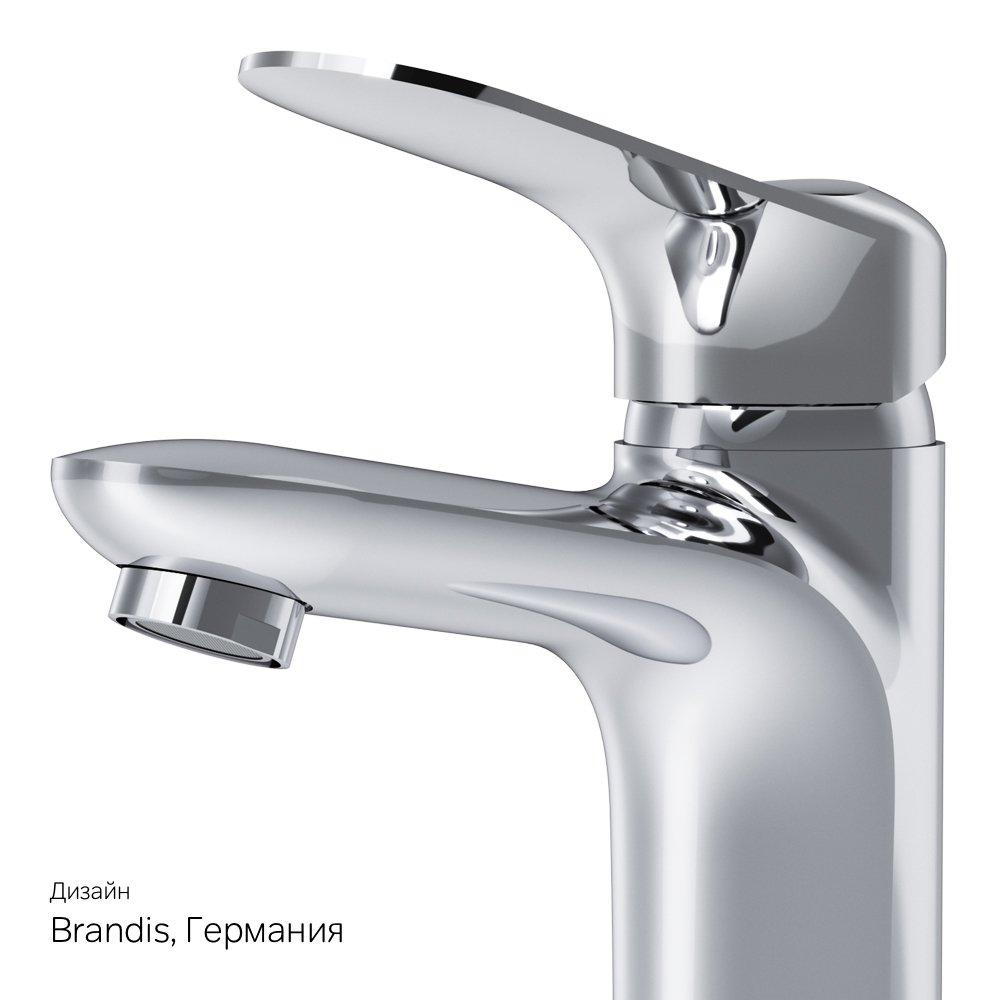 F85C02100 смеситель для умывальника хром шт AM.PM Sunny - Вид №8