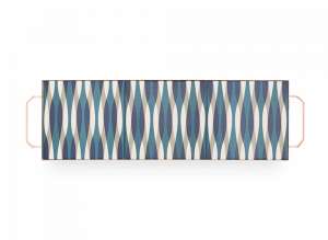 100564 Поднос прямоугольный Blue 60x20 GAN Mix & Match