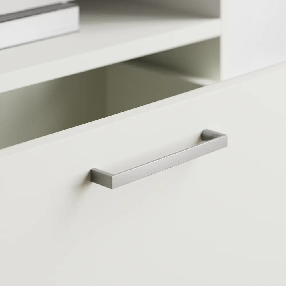 Тумба прикроватная 49.8x48.4x33.3 см ЛДСП цвет белый лед Santreyd STLM-2094908 - Вид №7