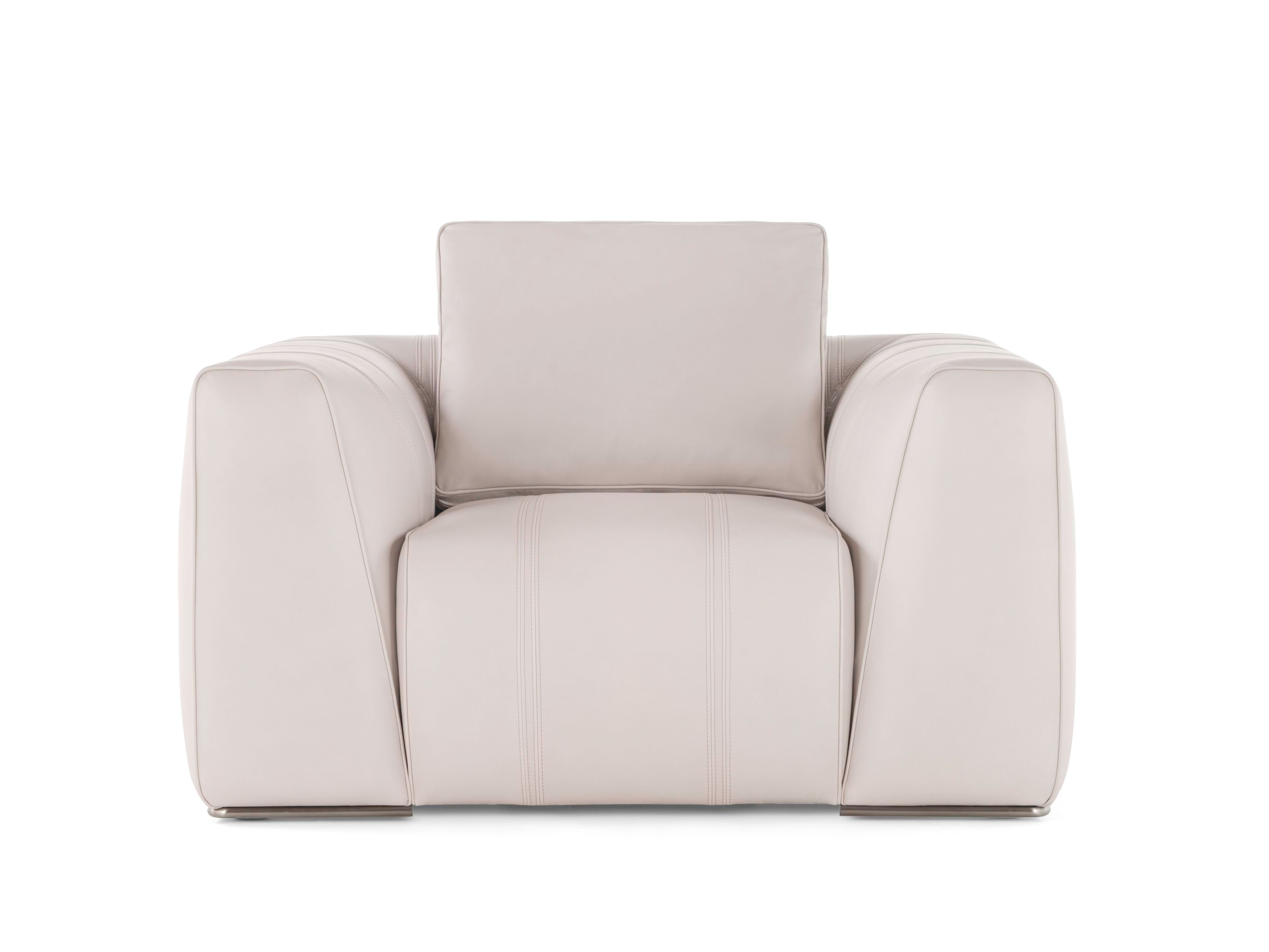 Кожаное кресло с подлокотниками Visionnaire Loving F ARCH-00019565