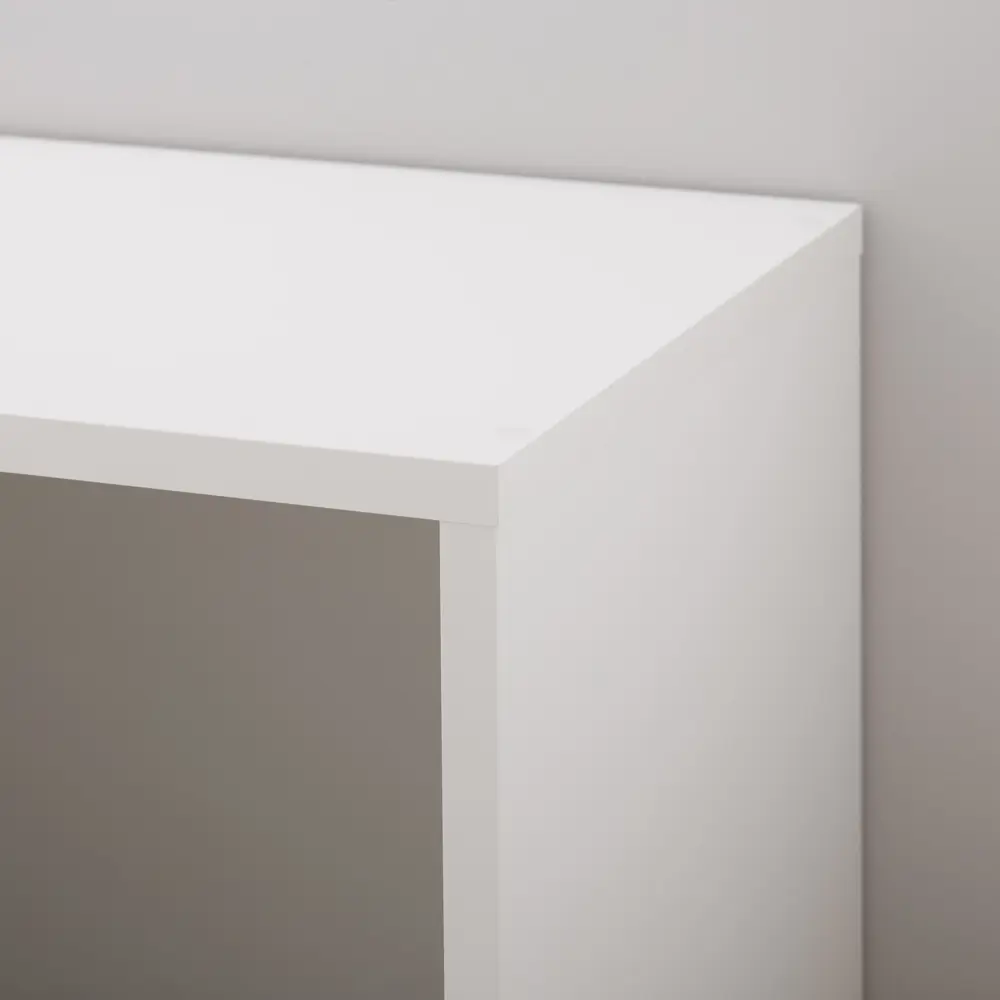 Стеллаж Spaceo KUB 1 секция 36x36.1x31.7 см ЛДСП цвет белый STLM-2094664 - Вид №12