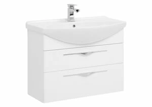 Тумба под раковину Aquanet Ирвин 85 белый