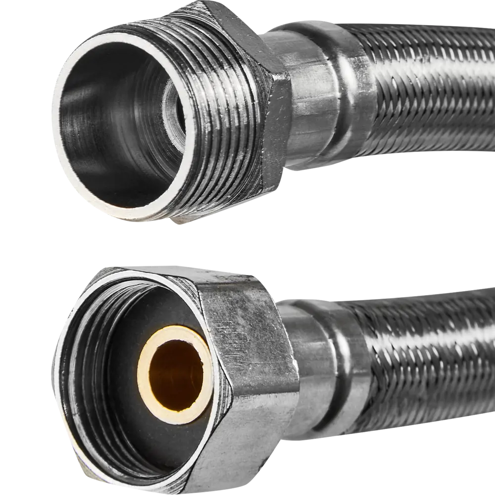 Гибкая подводка Интерскол для смесителей 3/4" 60 см 87274523 STLM-0808636 - Вид №1