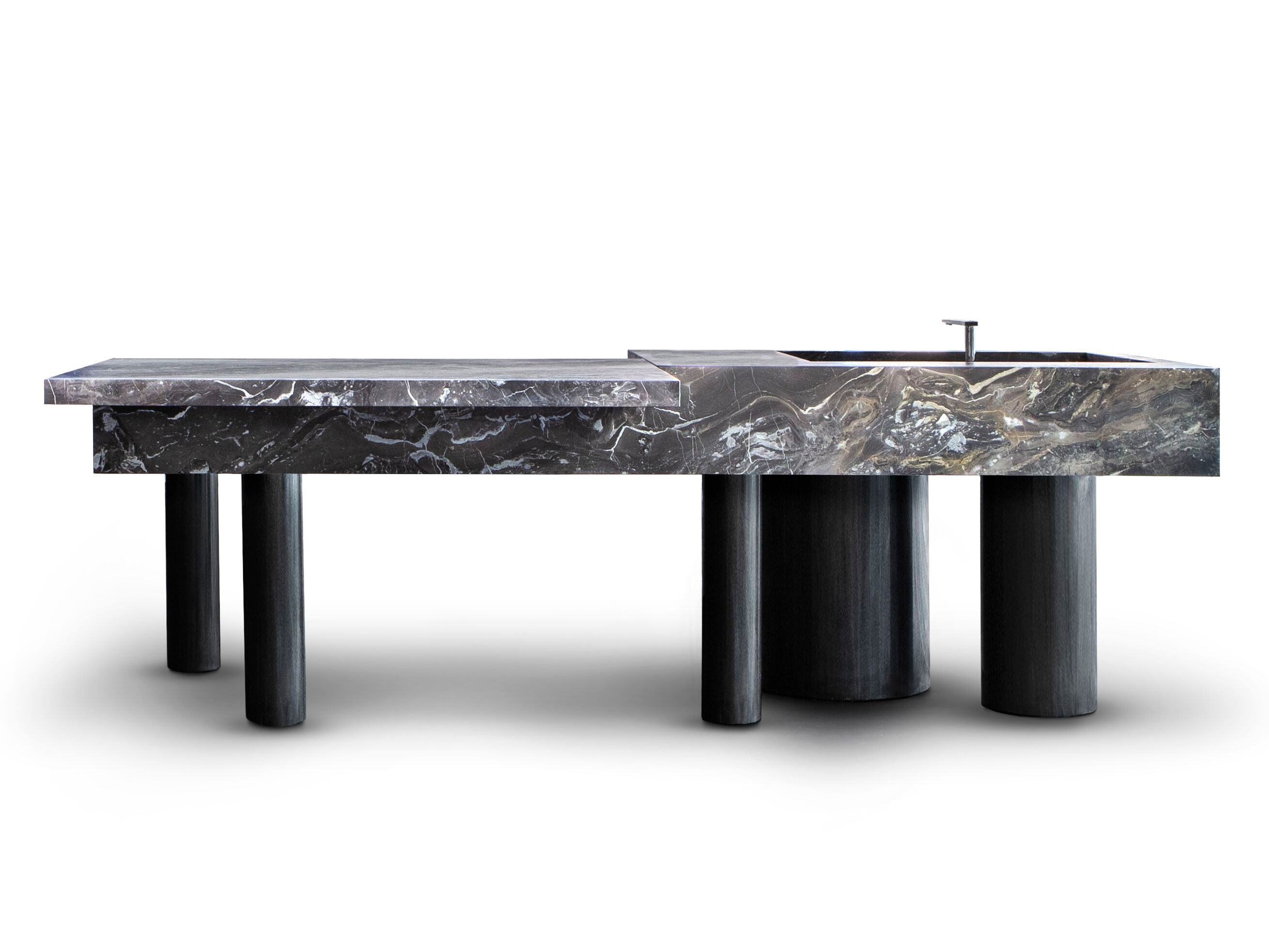 Мраморная наружная кухня Exteta 10th ARCH-00123375 - Вид №1